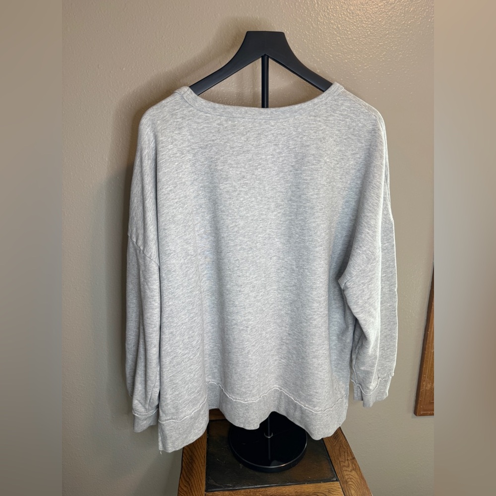 Women’s Buffalo David Bitton Blue and Gray Sweatshirts - Picture 9 of 13